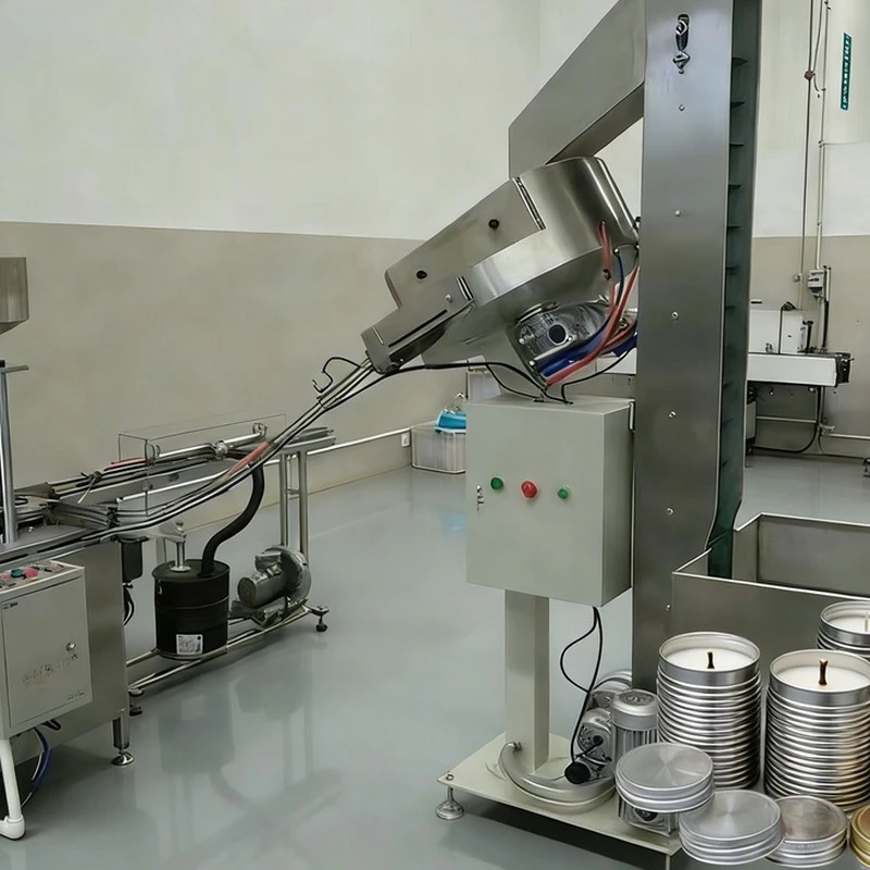 Ligne de production de bouchons filetés de bougies à mèche métallique sans plomb-